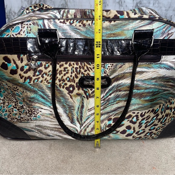 Kathy Van Zeeland Rolling Duffle Bag - Picture 14 of 16